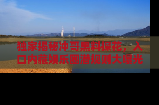 独家揭秘冲哥黑料探花，入口内藏娱乐圈潜规则大曝光