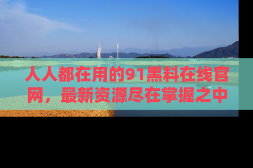 人人都在用的91黑料在线官网，最新资源尽在掌握之中