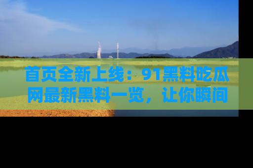首页全新上线：91黑料吃瓜网最新黑料一览，让你瞬间掌握